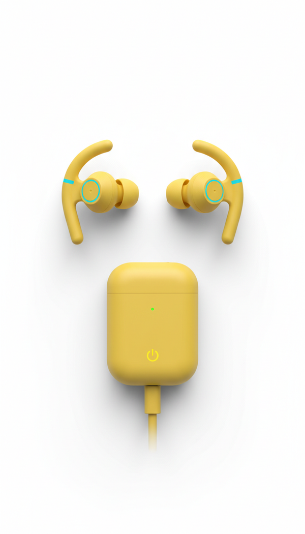 Signal Yellow Sport Earbuds