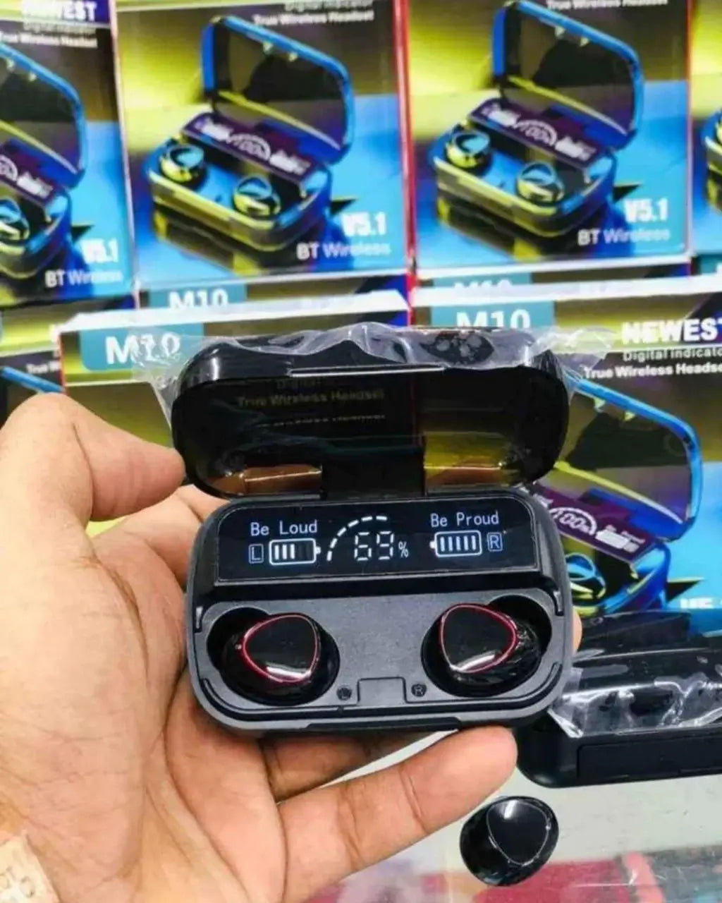 M10 Bluetooth Earbuds