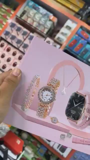 A58 Plus 6 in 1 - Smartwatch For Women